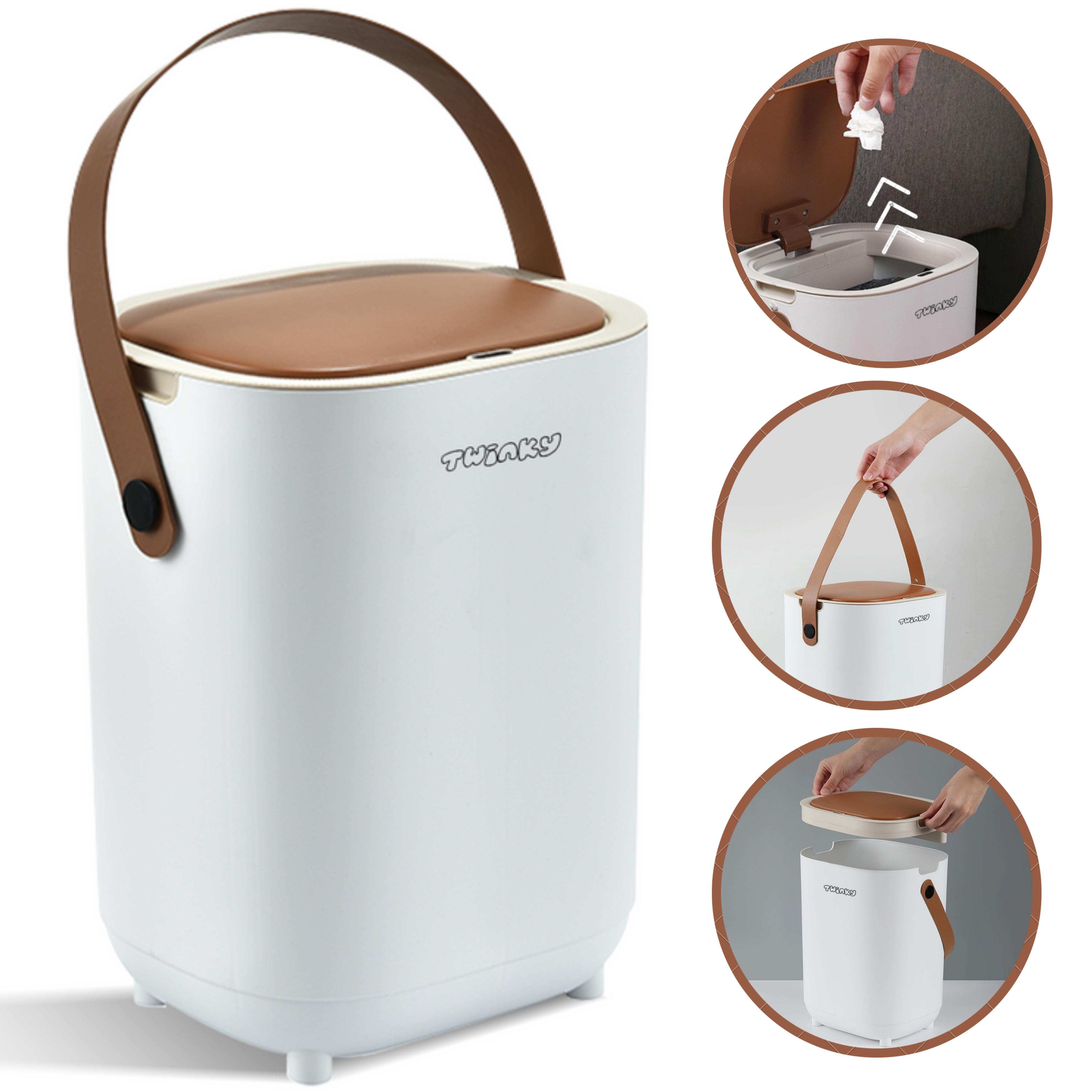 Twinky Luieremmer - Sensor Model – Bruin