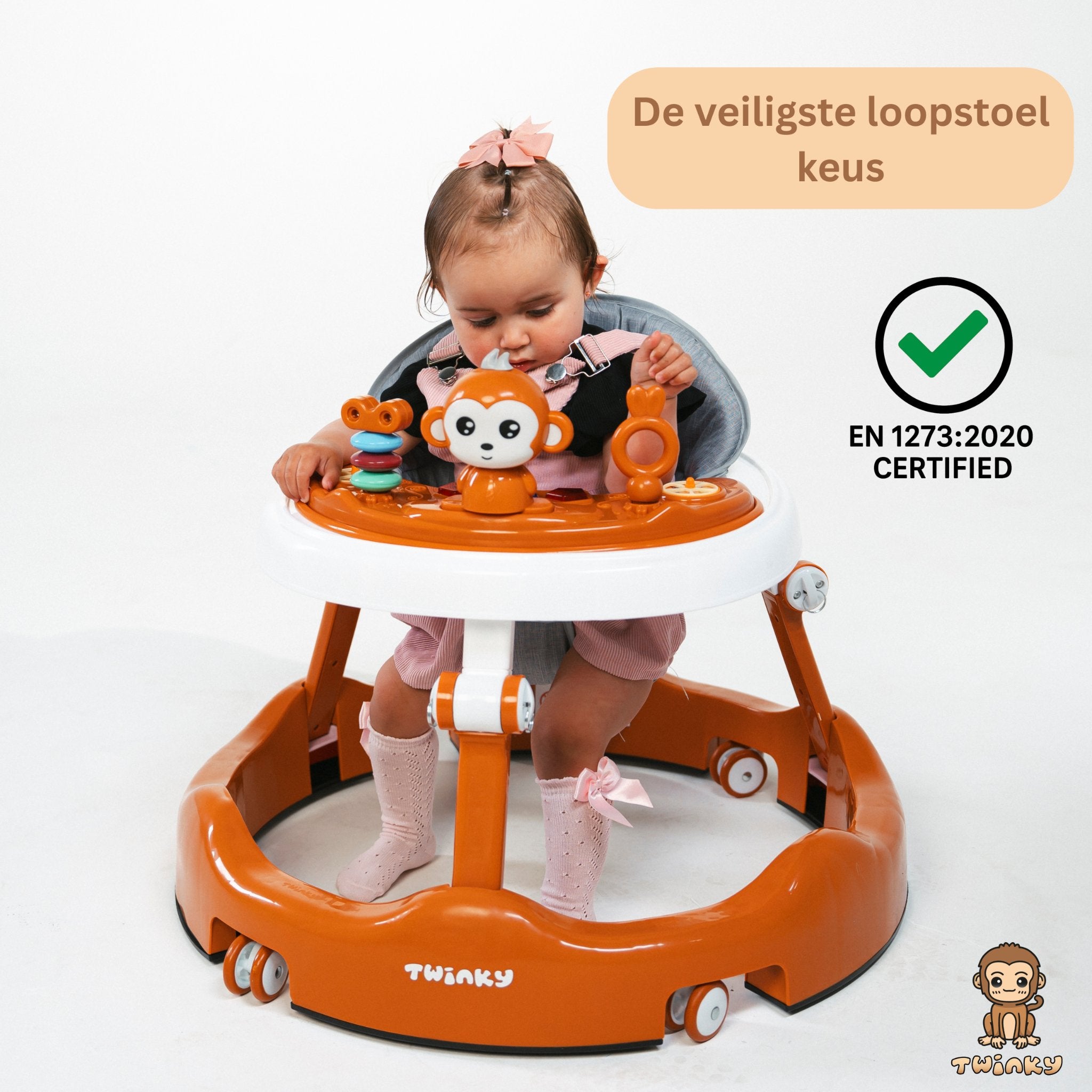Twinky Babywalker - Loopstoel Azur