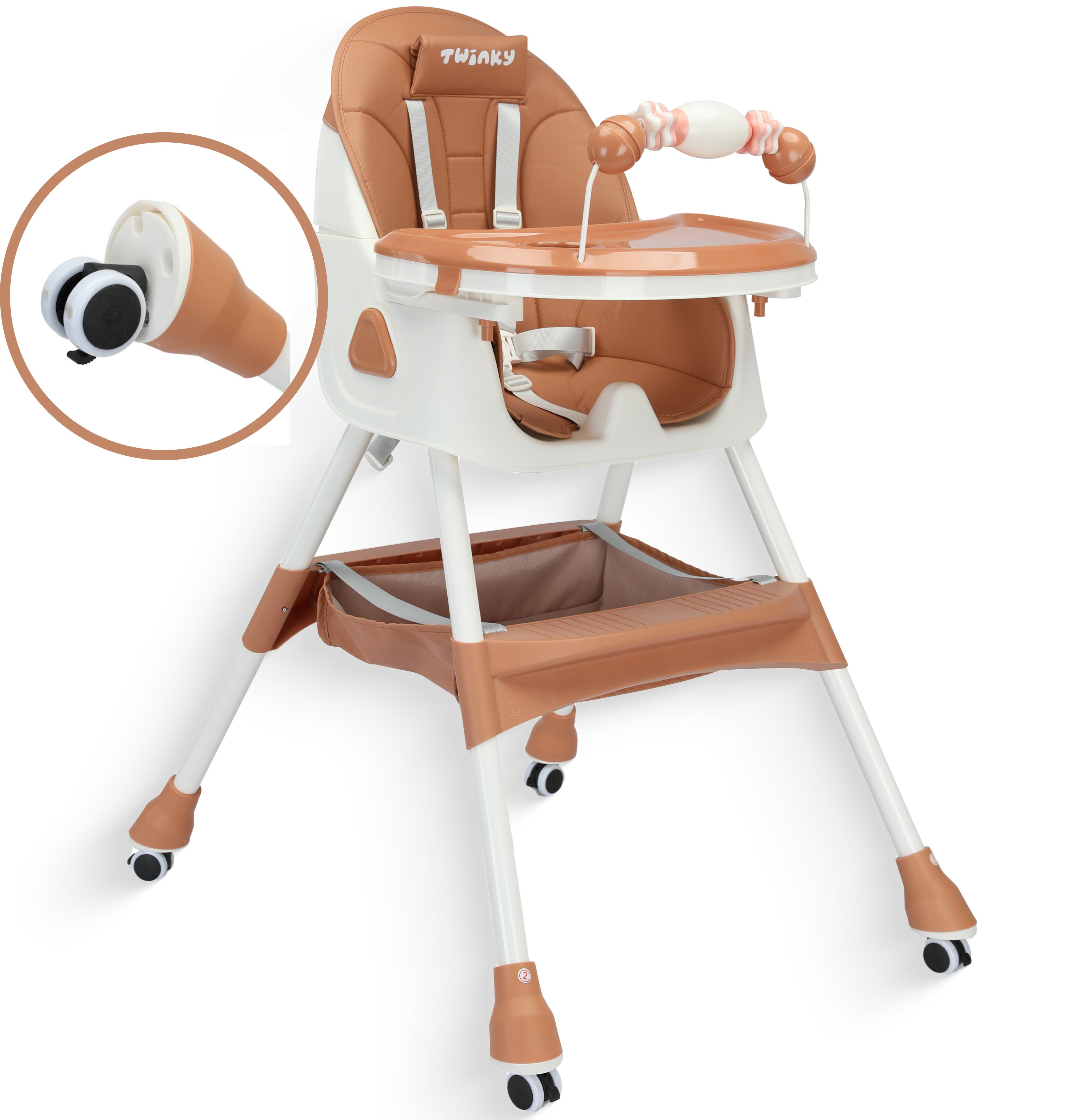 Twinky Chaise Enfant MAXI - Marron