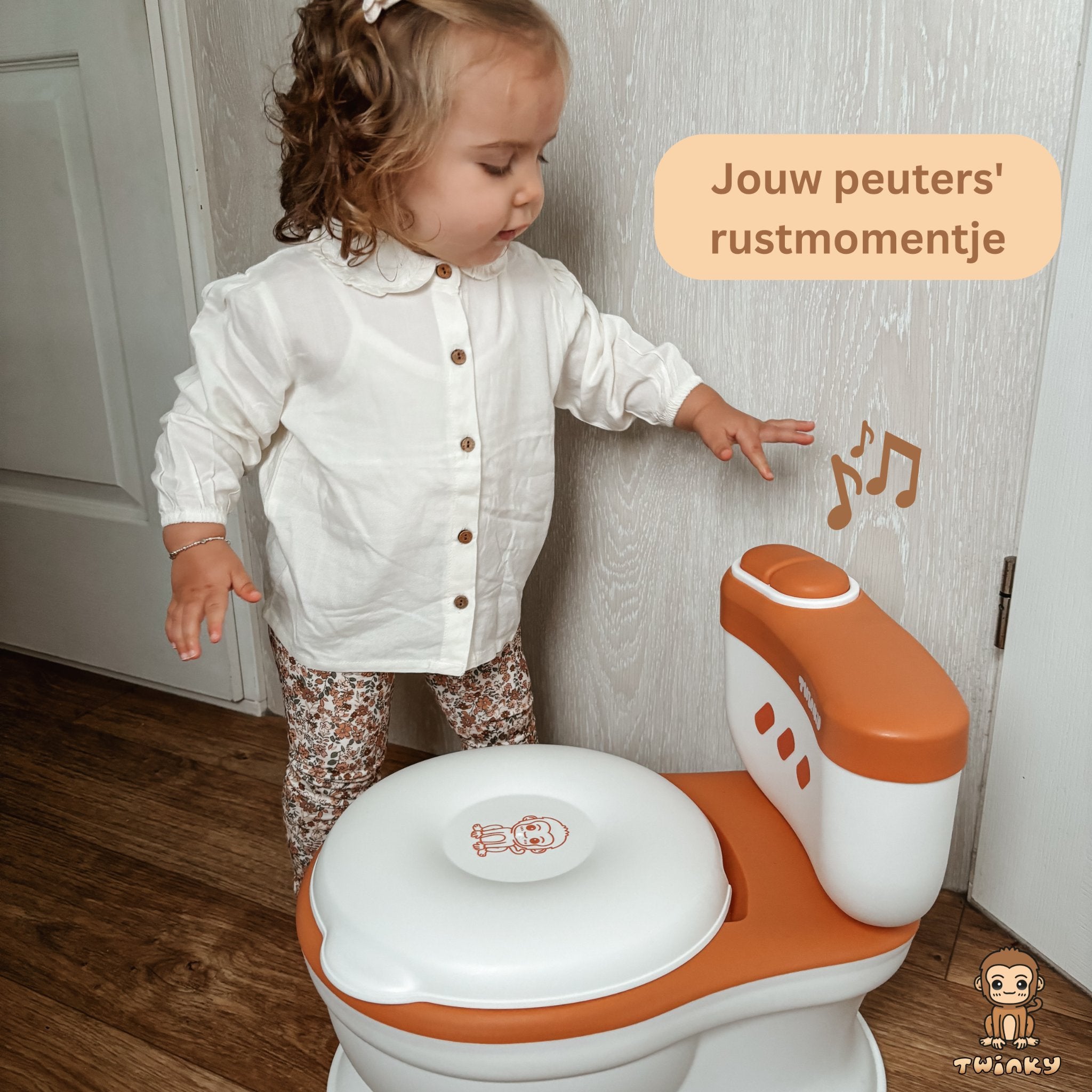 Twinky Potty - Plaspotje Brown