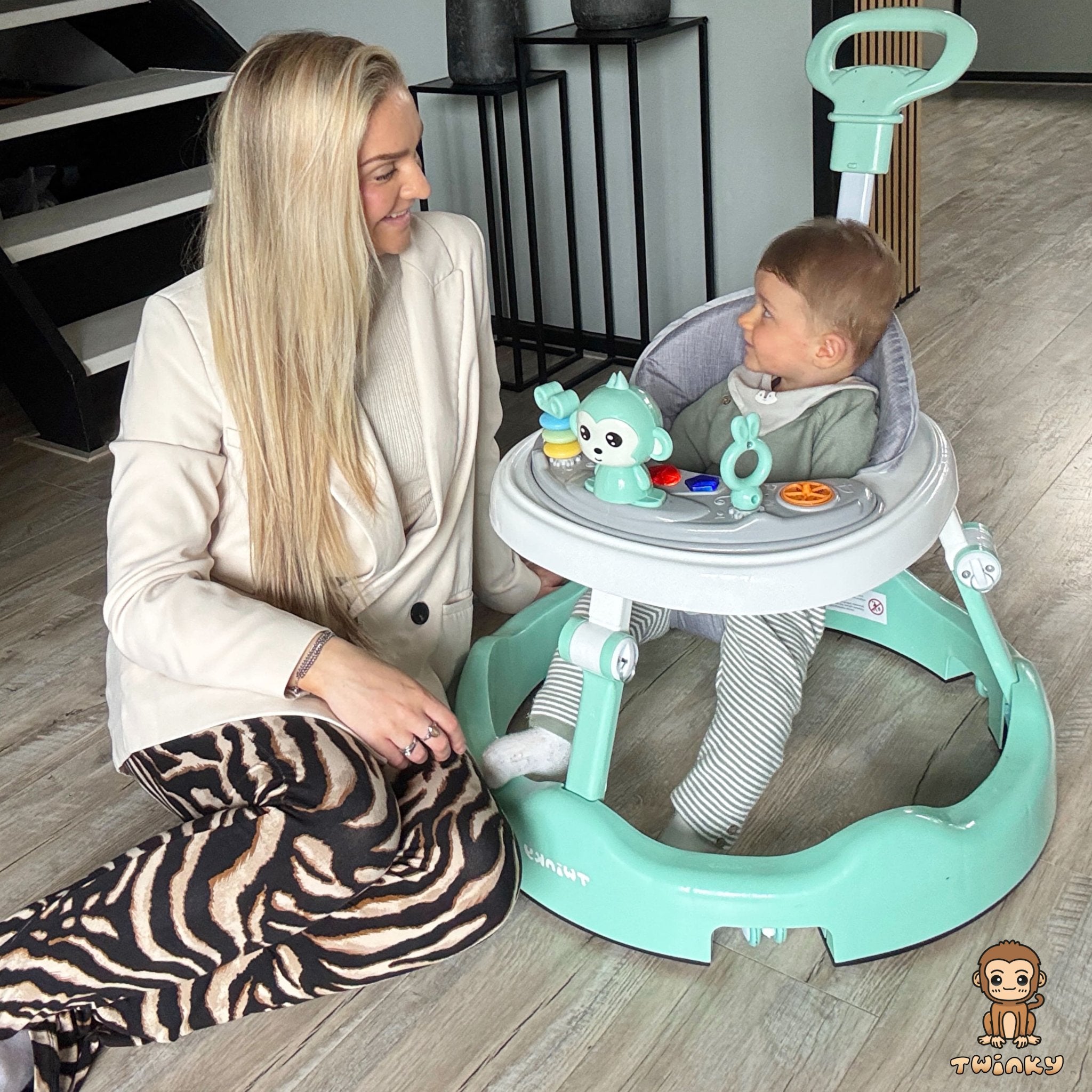 Twinky Babywalker - Walker Mint Green