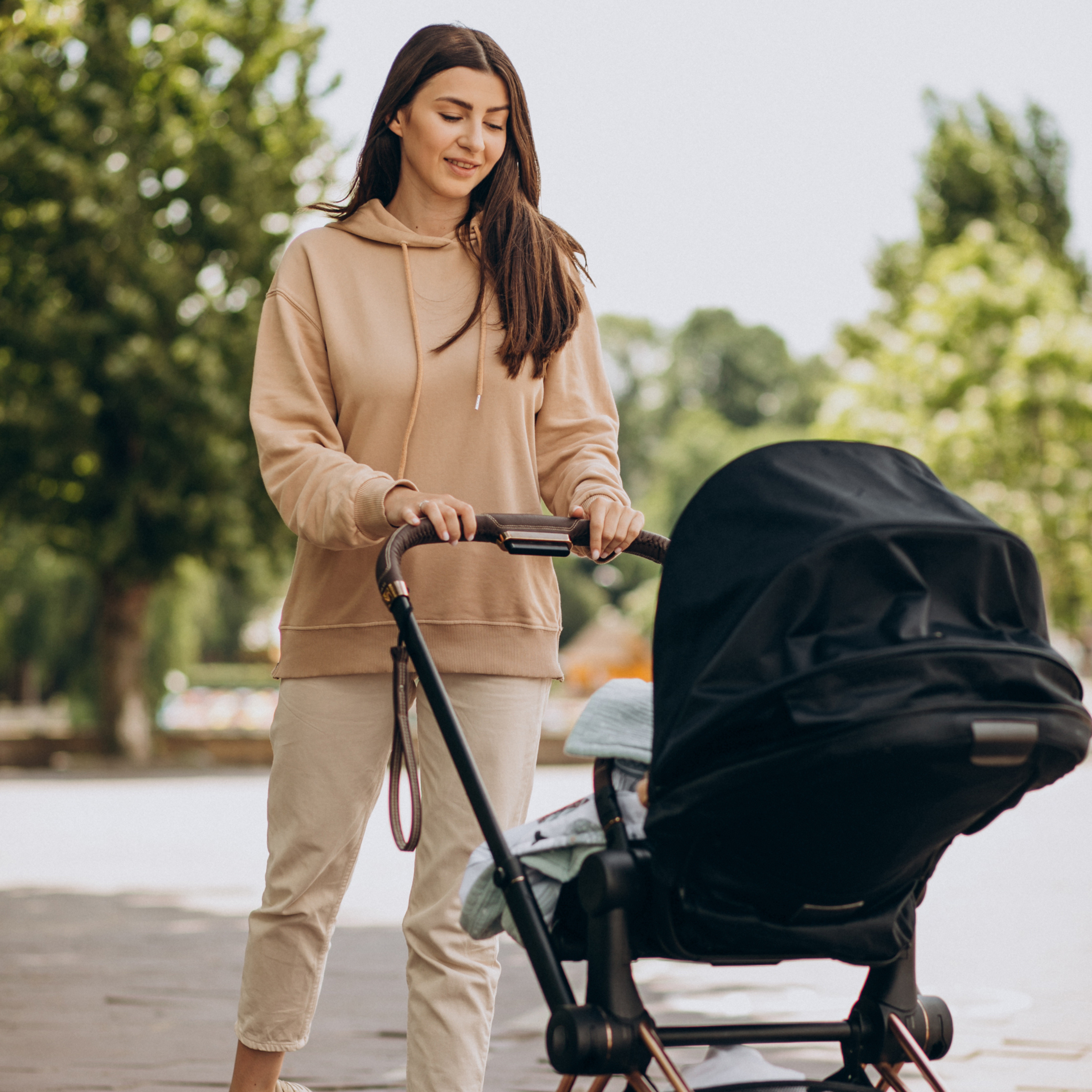 Twinky 3-in-1 Kinderwagen Luxus Set - Grau