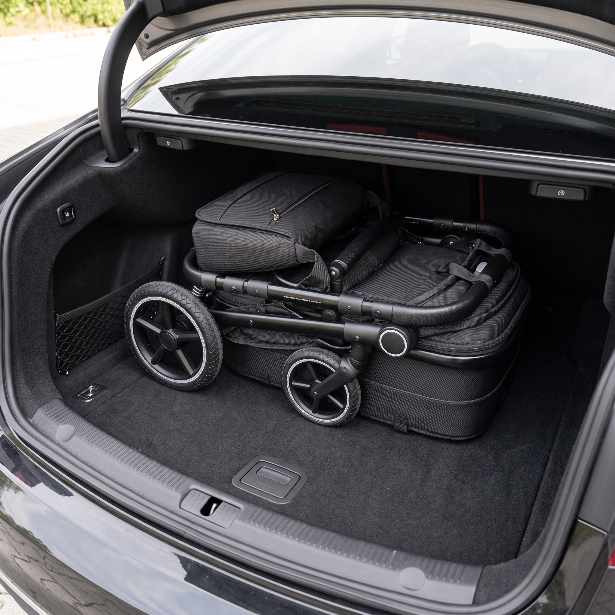 Twinky 4-in-1 Kinderwagen - Black