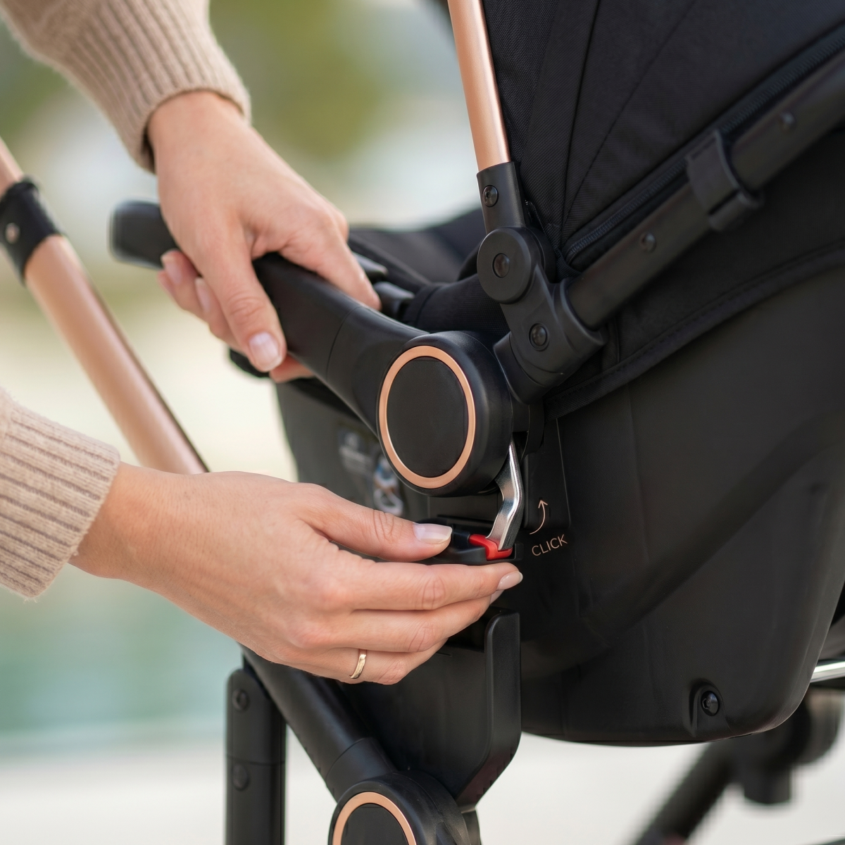 Twinky All-in-1 Stroller Set - Black