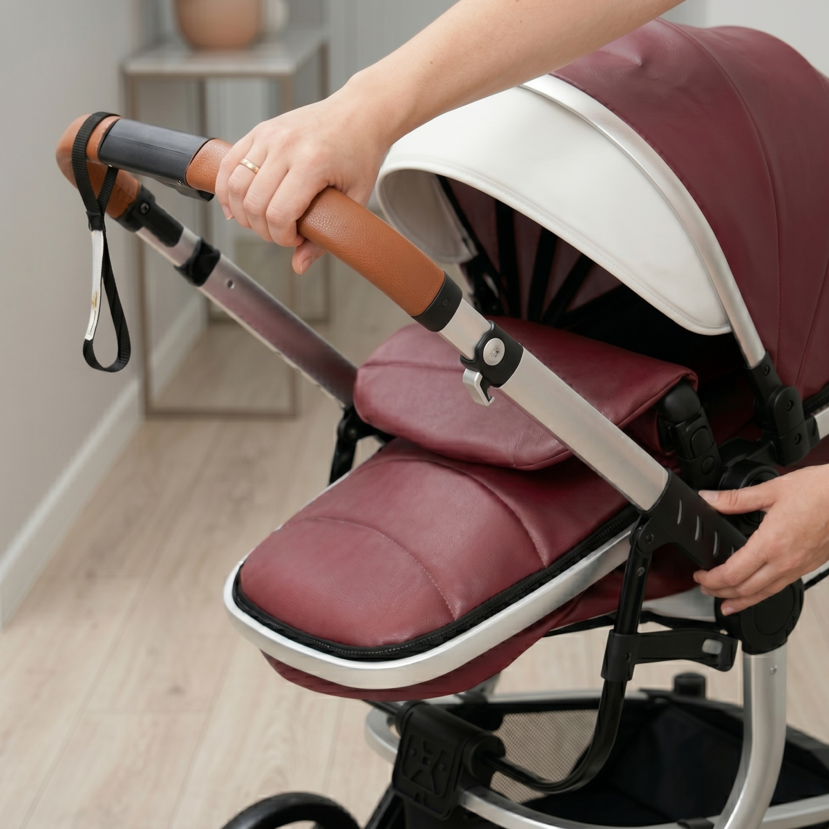 Twinky 4-in-1 Kinderwagen Luxury Set - Bordeaux
