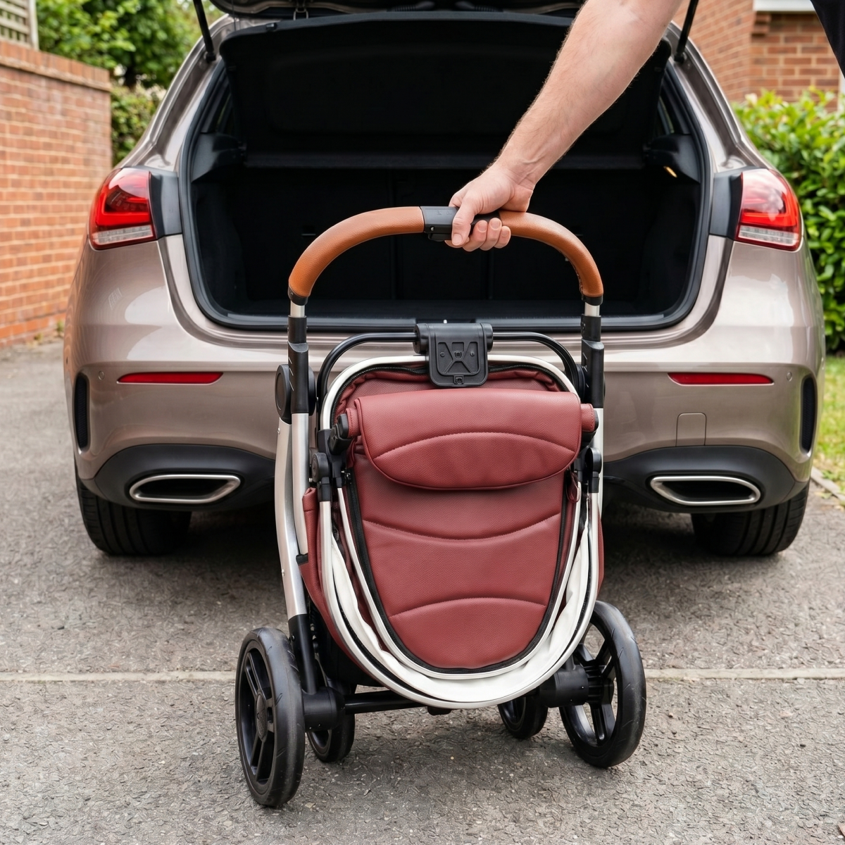 Twinky 4-in-1 Kinderwagen Luxury Set - Bordeaux