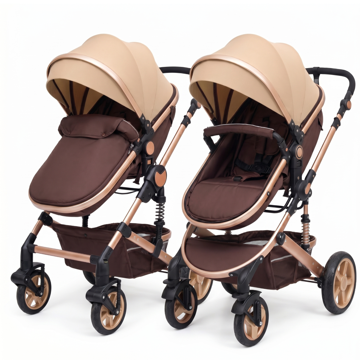 Twinky All-in-1 Kinderwagen Set - Brown
