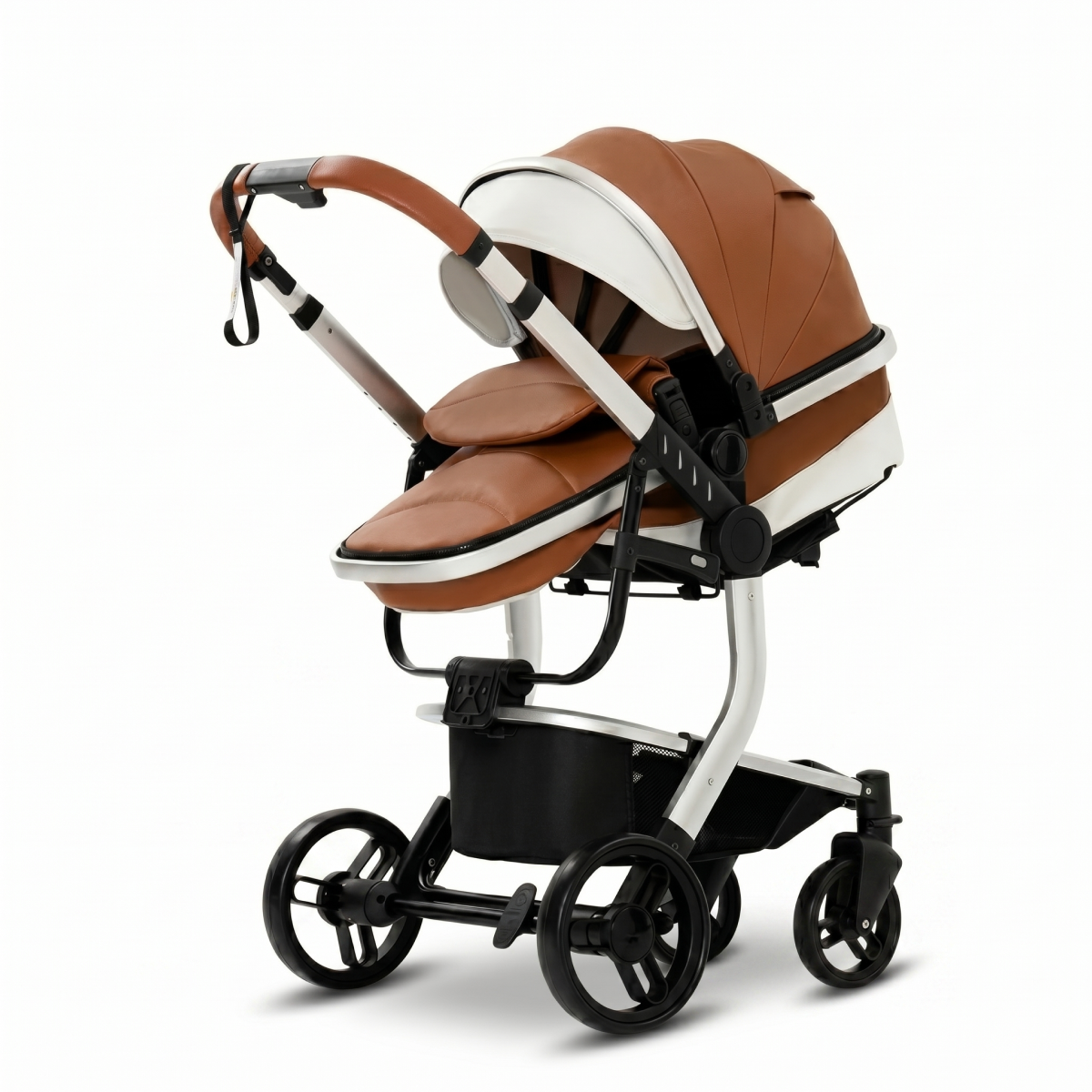 Twinky 4-in-1 Kinderwagen Luxury Set - Brown