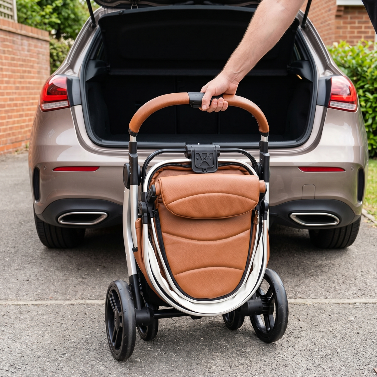 Twinky 4-in-1 Kinderwagen Luxury Set - Brown