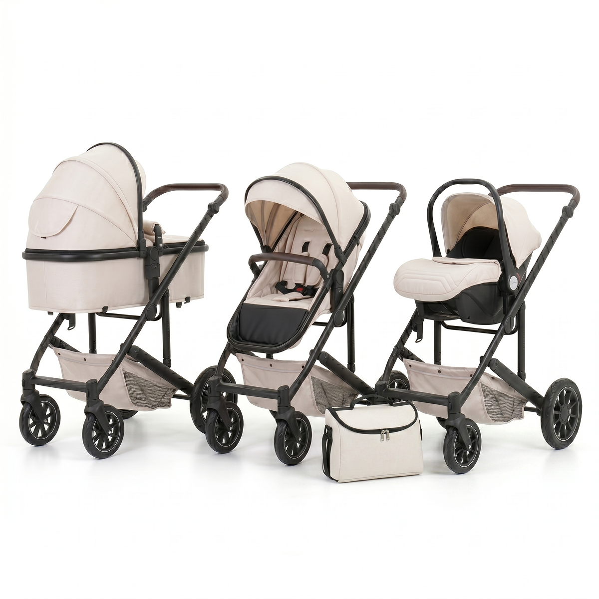 Twinky 4-in-1 Kinderwagen - Beige