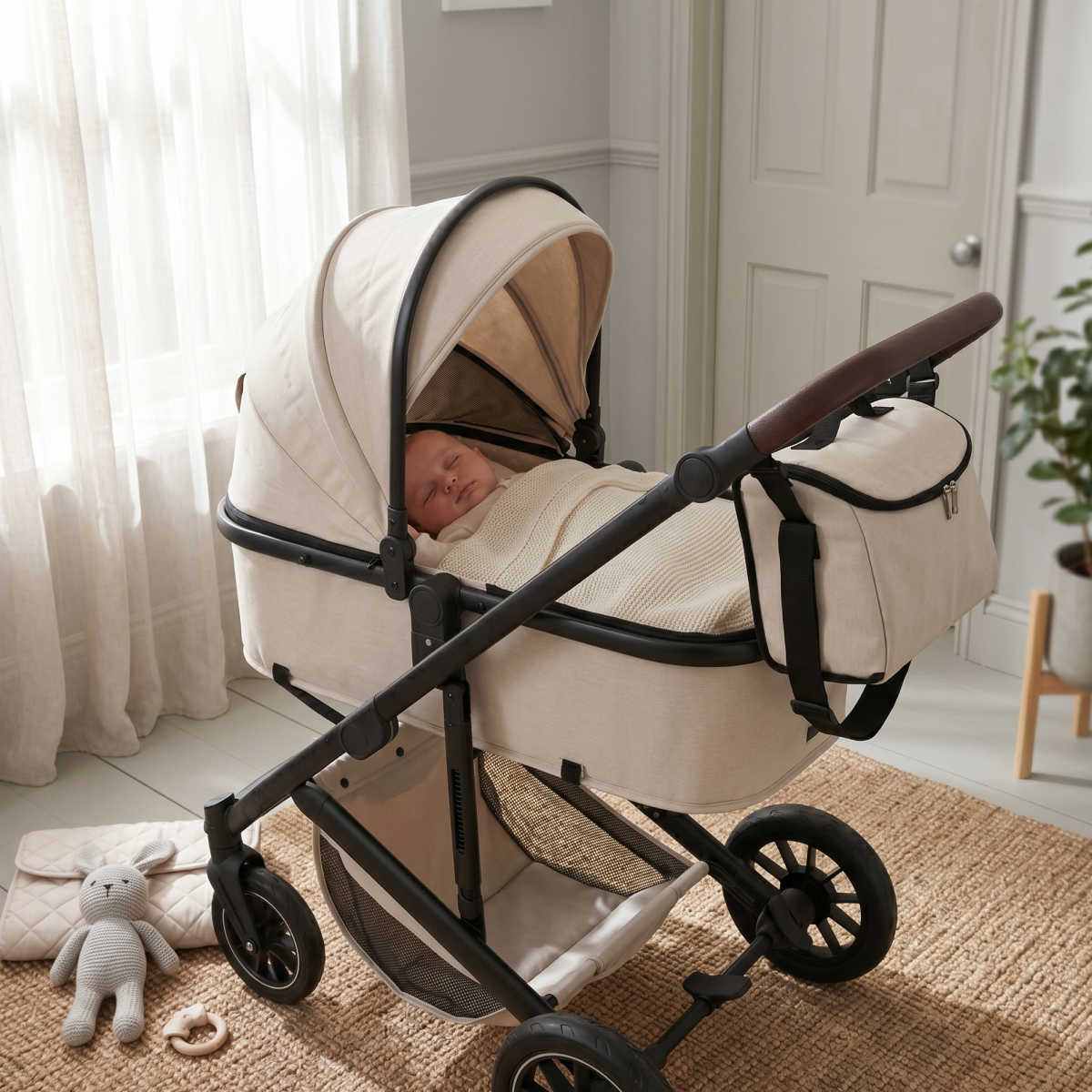 Twinky 4-in-1 Kinderwagen - Beige