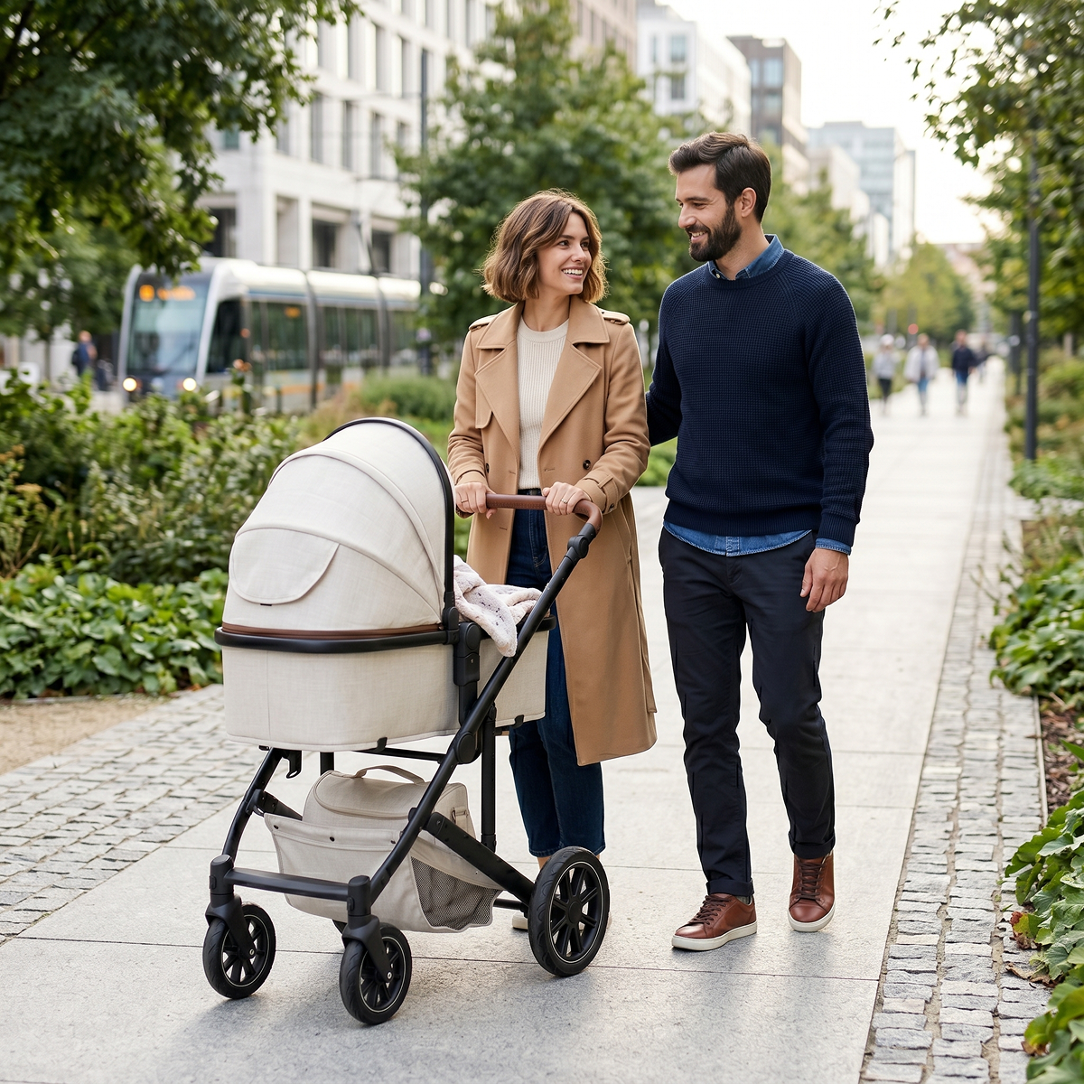 Twinky 4-in-1 Kinderwagen - Beige