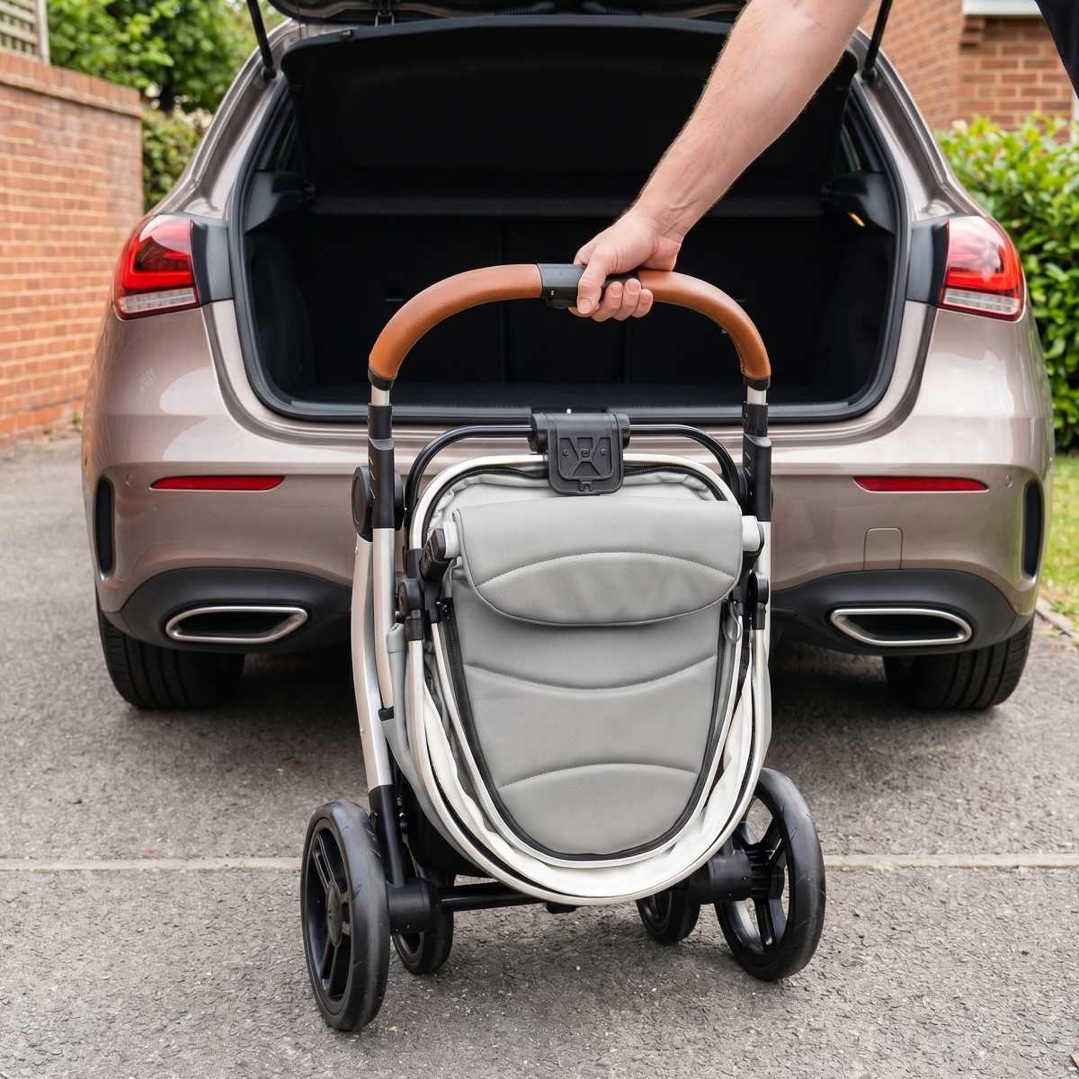 Twinky 4-in-1 Kinderwagen Luxury Set - Grijs