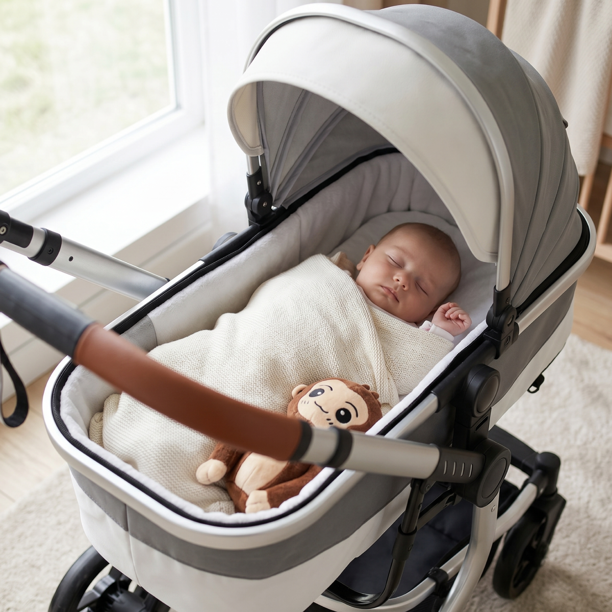 Twinky 4-in-1 Kinderwagen Luxury Set - Grijs