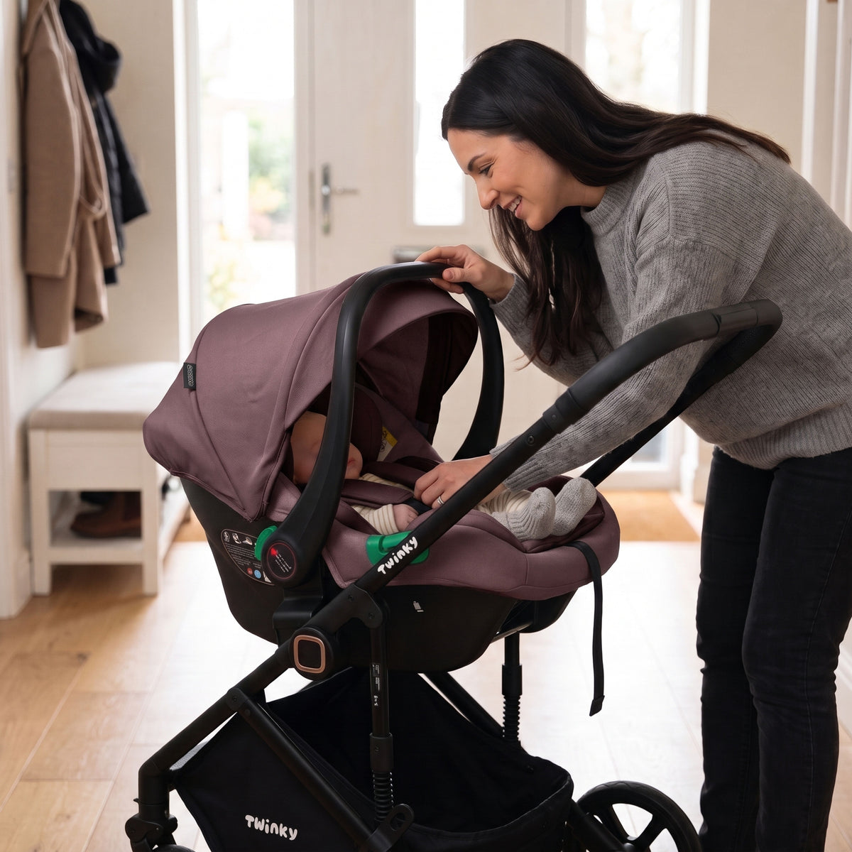 Passeggino Twinky 4 in 1 - Nero