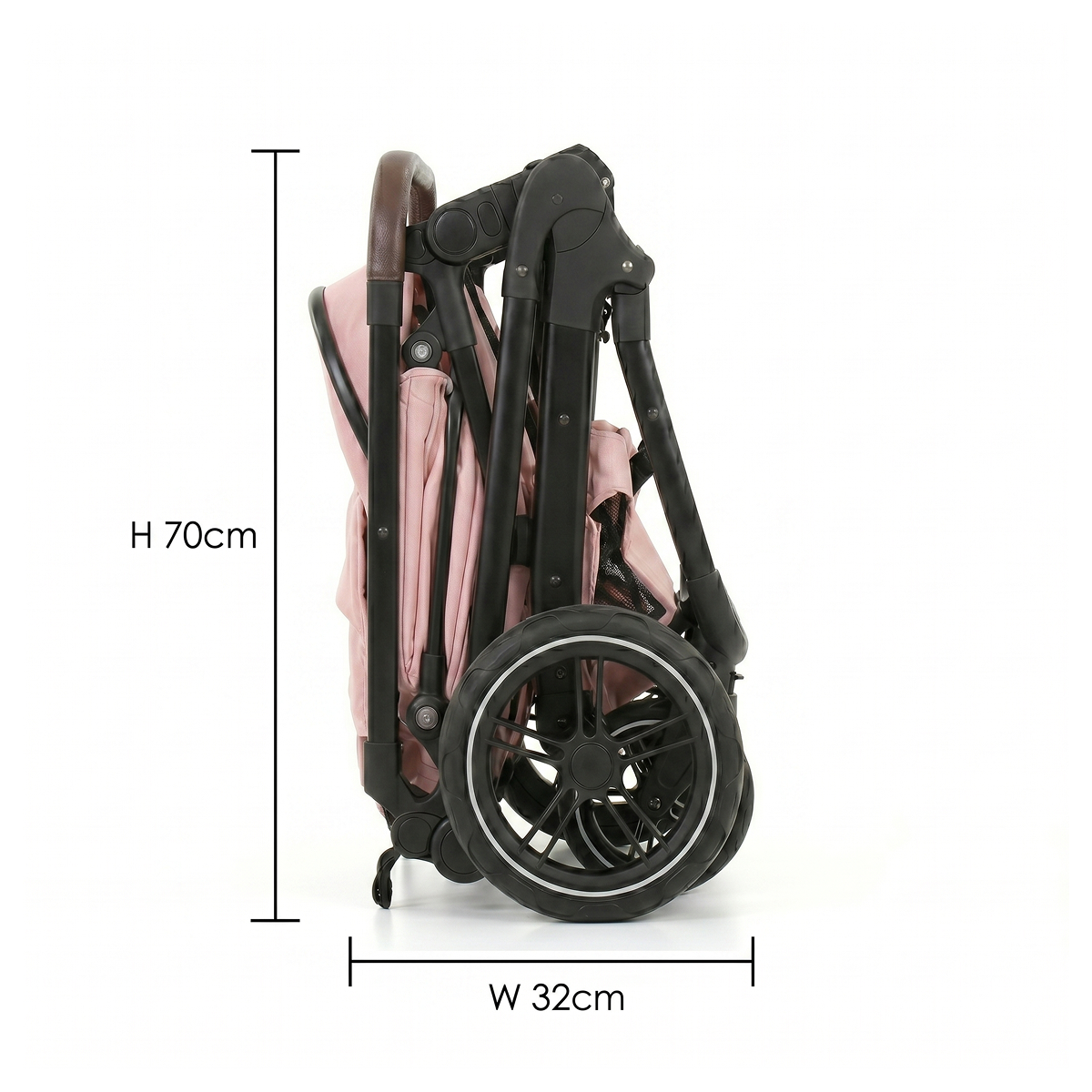Twinky 4-in-1 Kinderwagen - Soft Pink (Buggy, Autostoel & Reisbedje in 1)