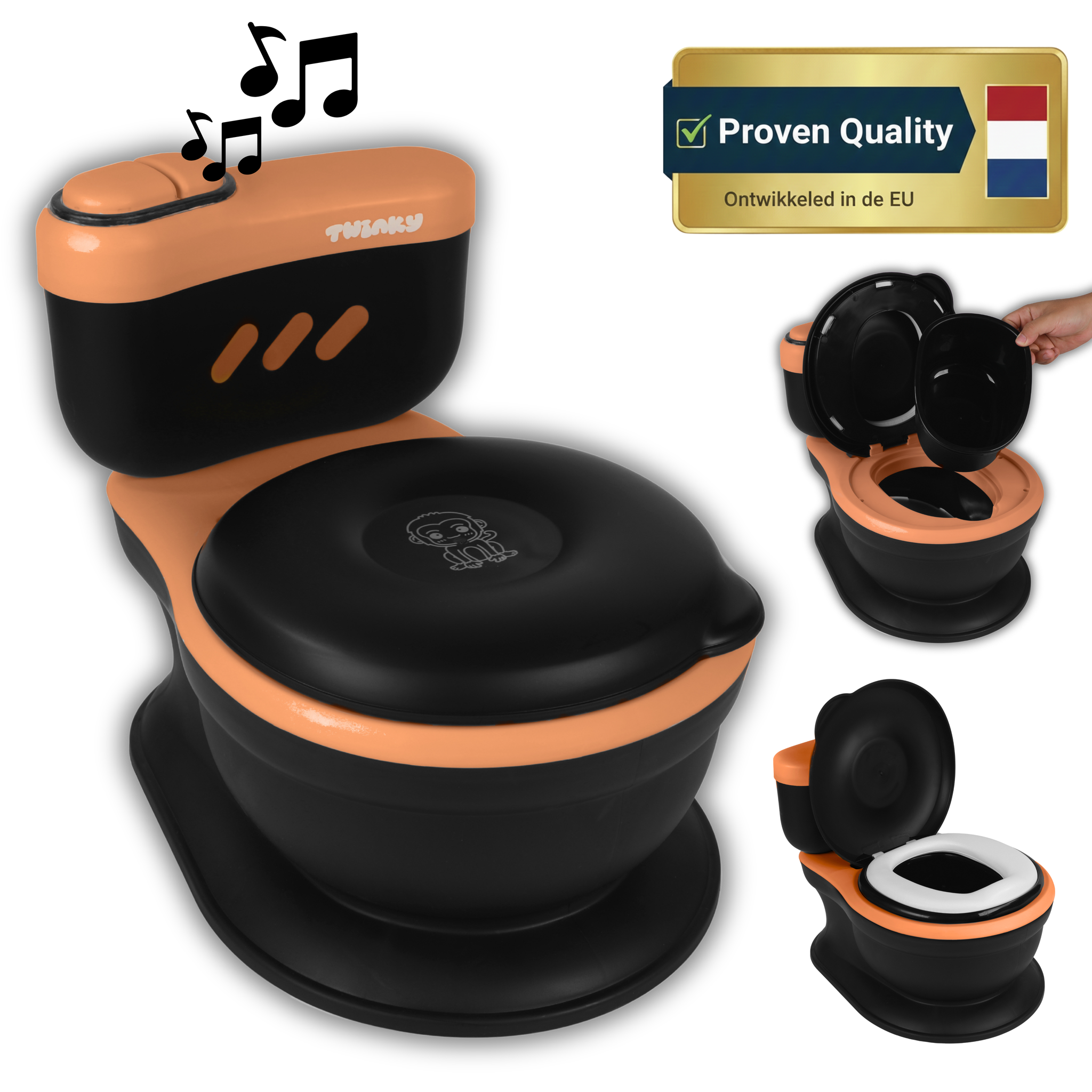 Fisher-Price P4326 Mijn Eerste Toiletpotjes En Toiletbril Met Muziek En Geluidseffecten Toilettrainer Voor Peuters Fisher-Price P4326 Mijn Eerste Toiletpotjes En Toiletbril Met Muziek En Geluidseffecten Toilettrainer Voor Peuters