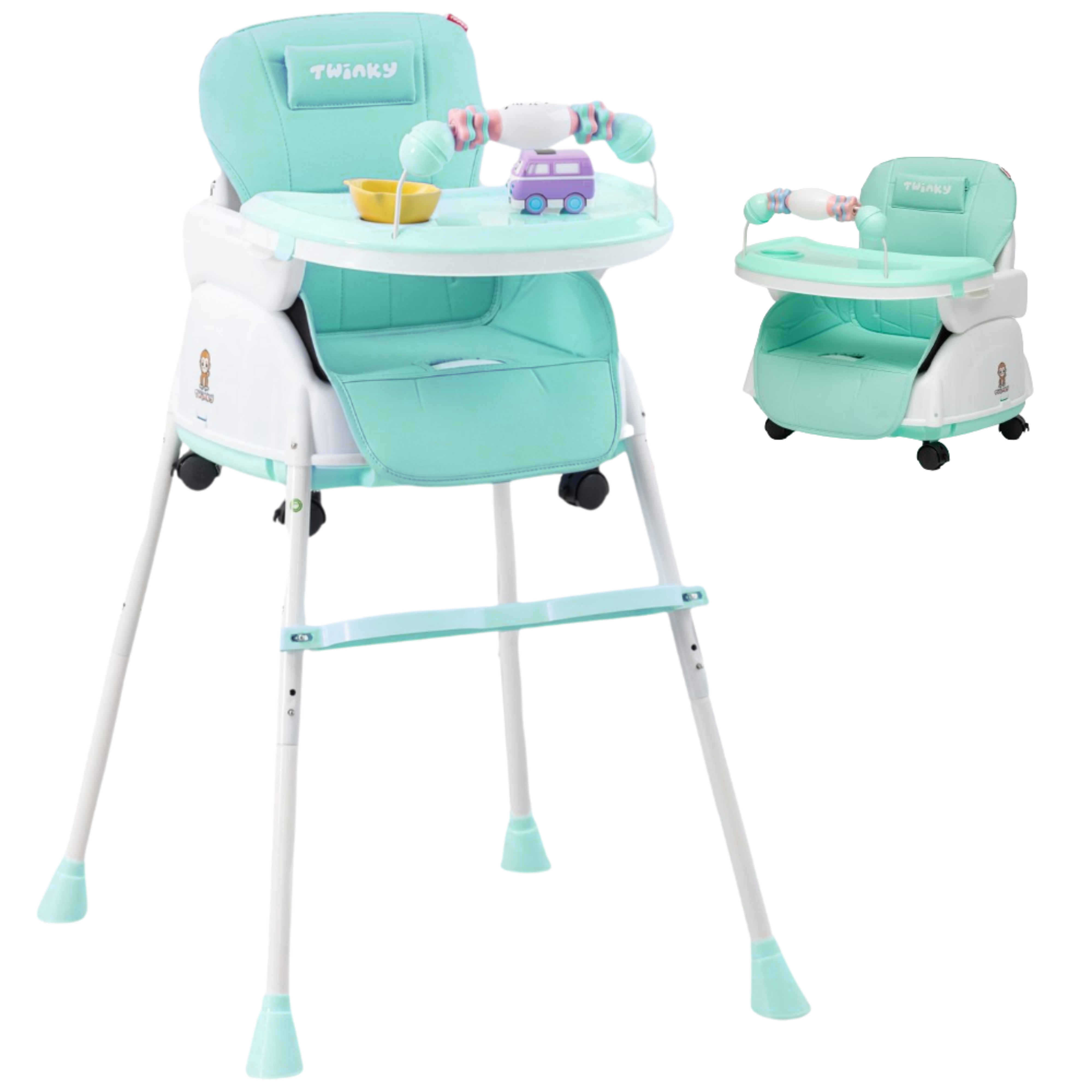 Twinky Chaise Enfant - Vert Menthe