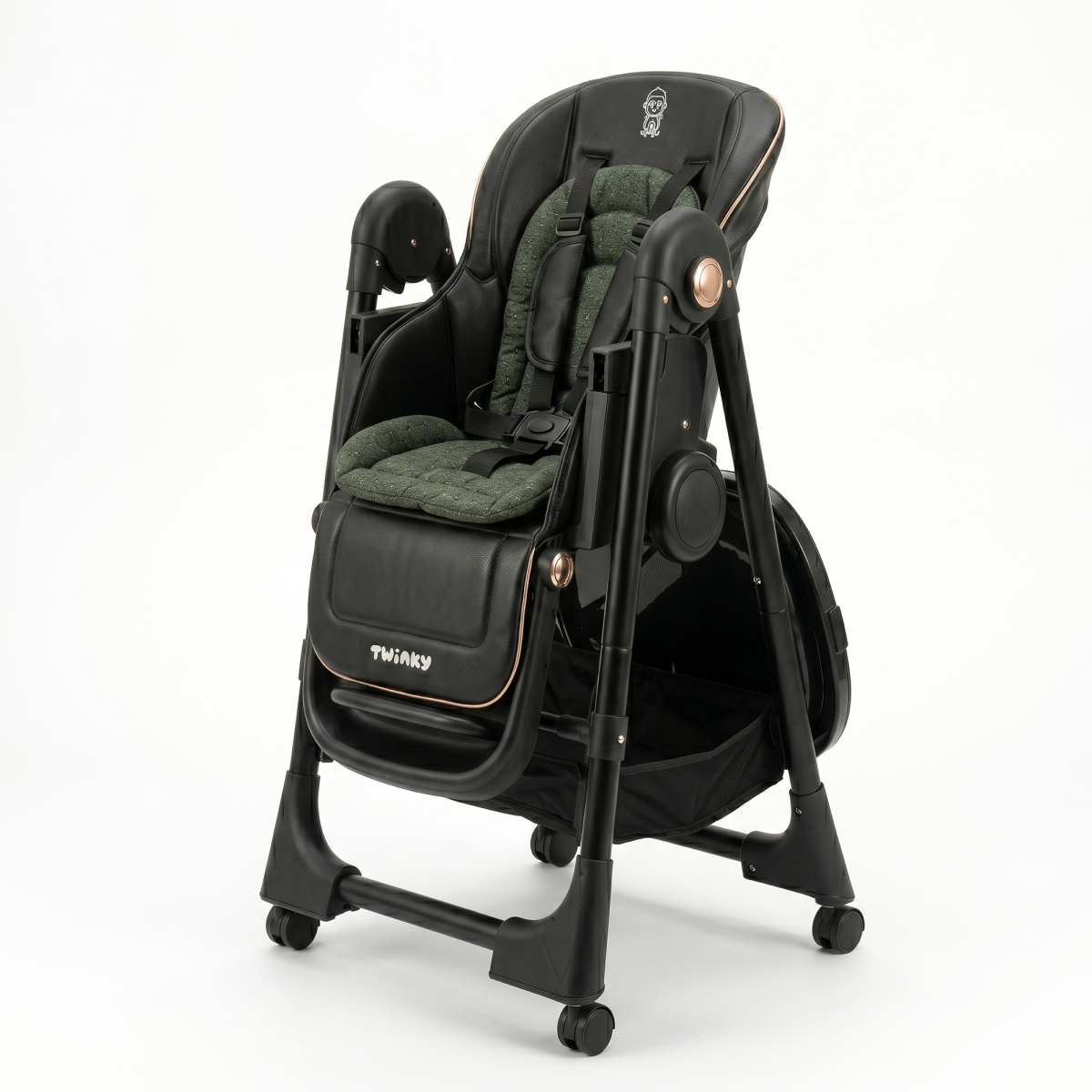 (NIEUW) Twinky Kinderstoel EXPLORE - Black