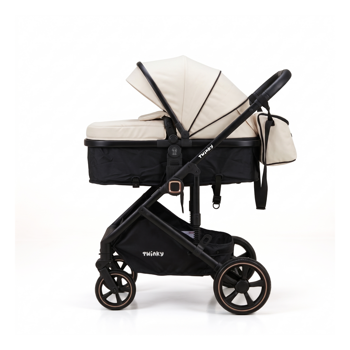 Passeggino Twinky 4 in 1 - Nero