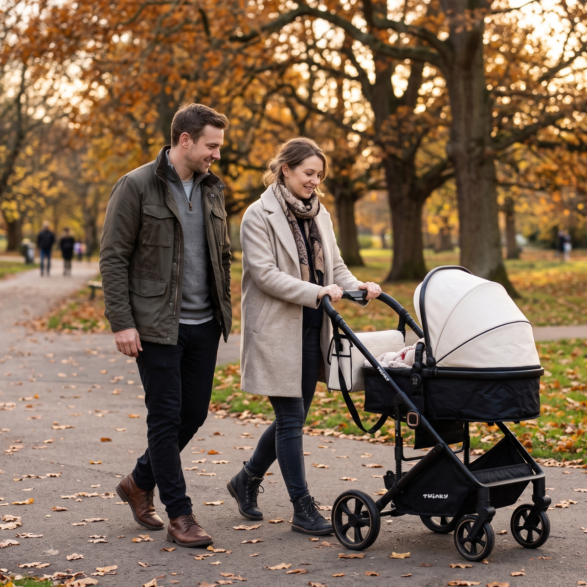 Passeggino Twinky 4 in 1 - Nero
