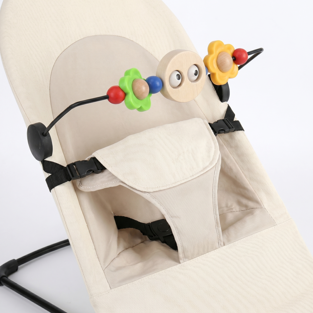 Twinky Ergonomischer Schaukelstuhl - Beige