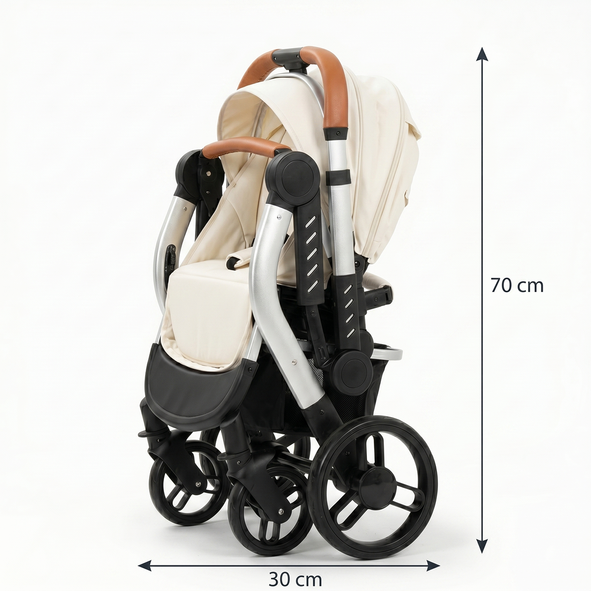Twinky 4-in-1 Kinderwagen Luxury Set - White