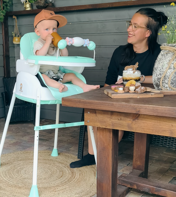 Vanaf wanneer mag een baby in een kinderstoel?