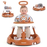 Twinky Lauflernhilfe Baby Braun | Babywalker & Gehfrei – Twinky Lauflernwagen klappbar