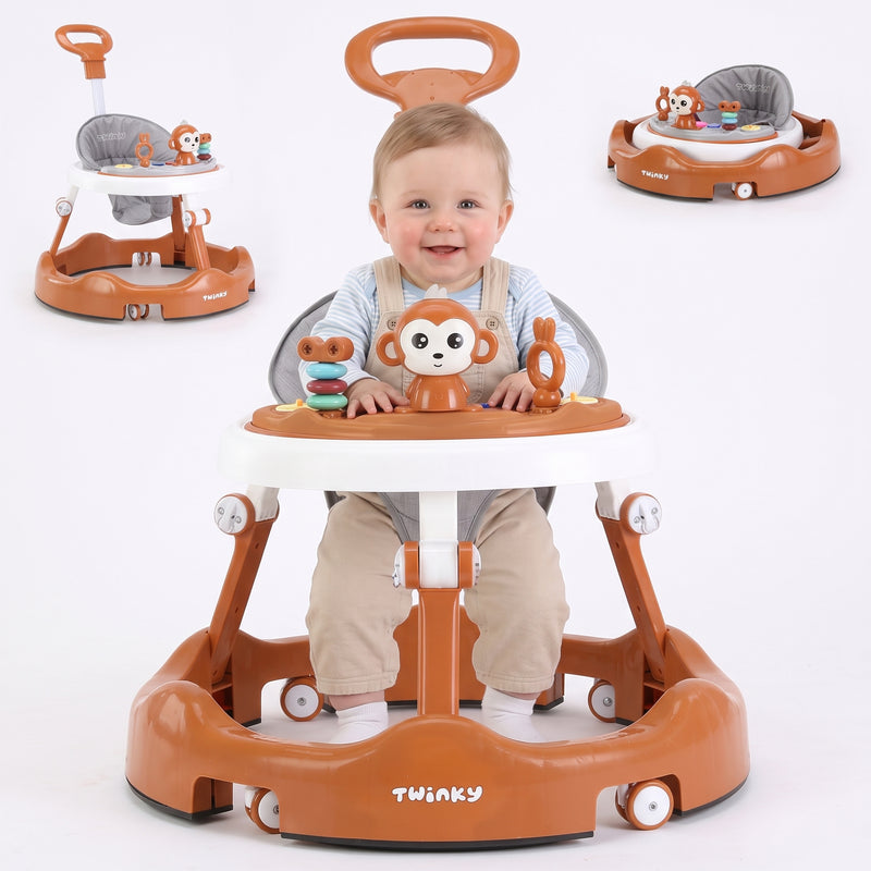 Twinky Babywalker - Loopstoel Brown