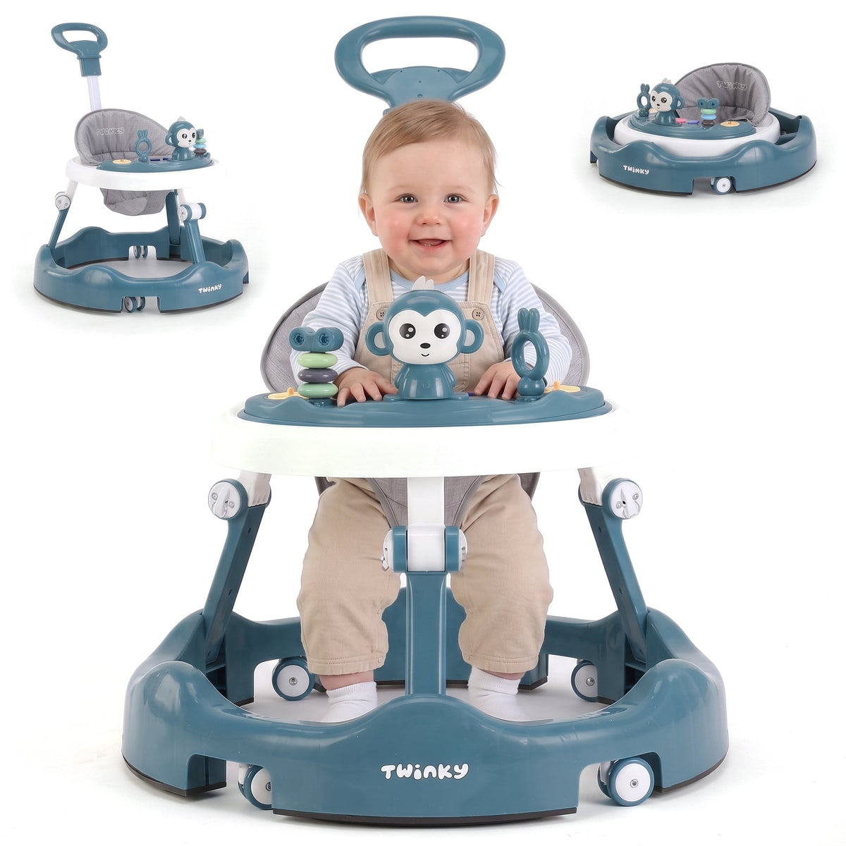Twinky Babywalker - Loopstoel Azur