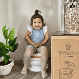 Twinky Plaspotje – Toilettrainer voor Kind, Peuter & Baby - Bruin