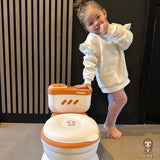 Twinky Plaspotje – Toilettrainer voor Kind, Peuter & Baby - Bruin