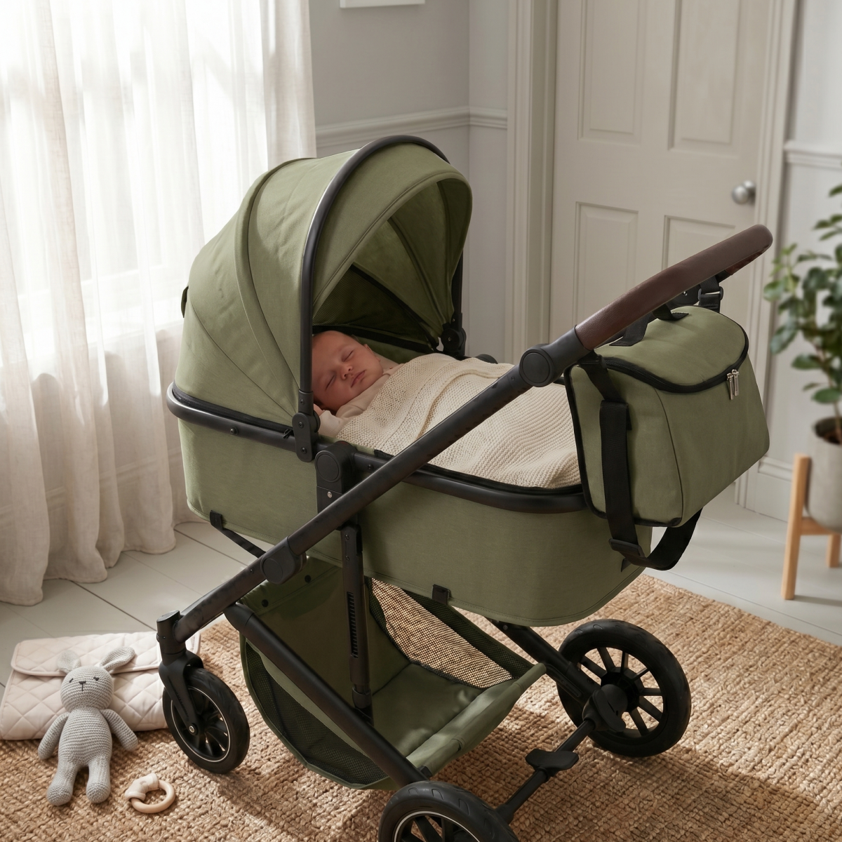 Twinky 4-in-1 Kinderwagen - Army Green