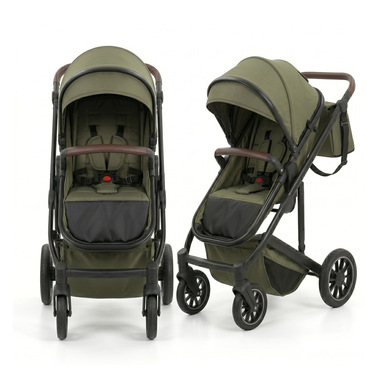Twinky 4-in-1 Kinderwagen - Army Green