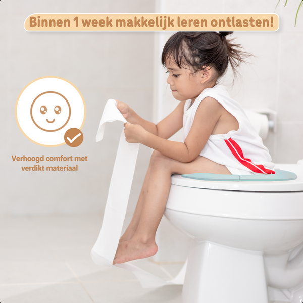 Twinky® Mini Potty – 2-in-1 Baby WC Verkleiner & Toilettrainer - Blue