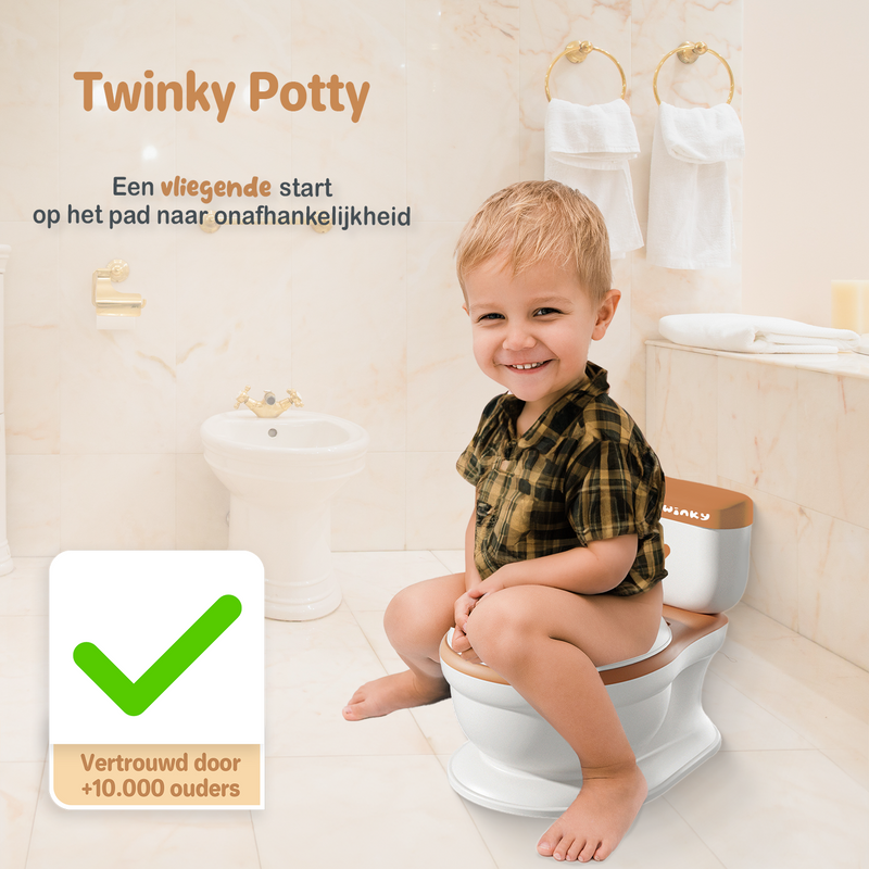 [PRE-ORDER] Twinky Plaspotje – Toilettrainer voor Kind, Peuter & Baby