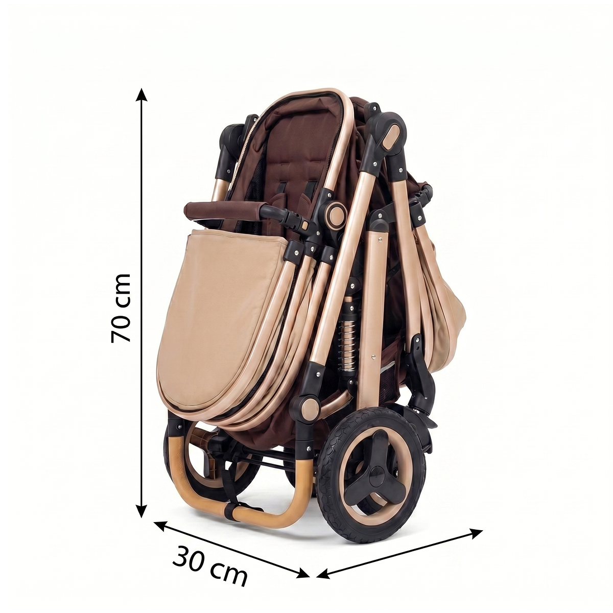 Twinky All-in-1 Kinderwagen Set - Brown