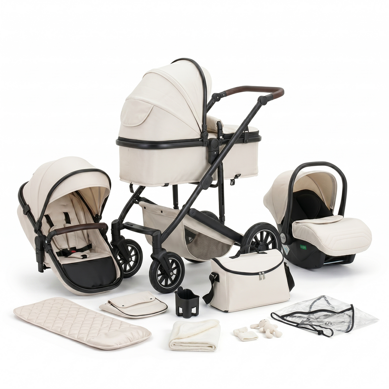 Twinky Poussette 4-en-1 - Beige