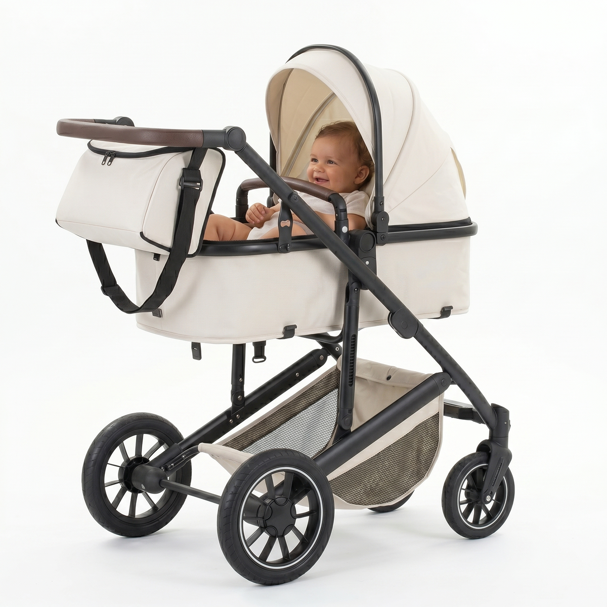 Twinky 4-in-1 Kinderwagen - Beige