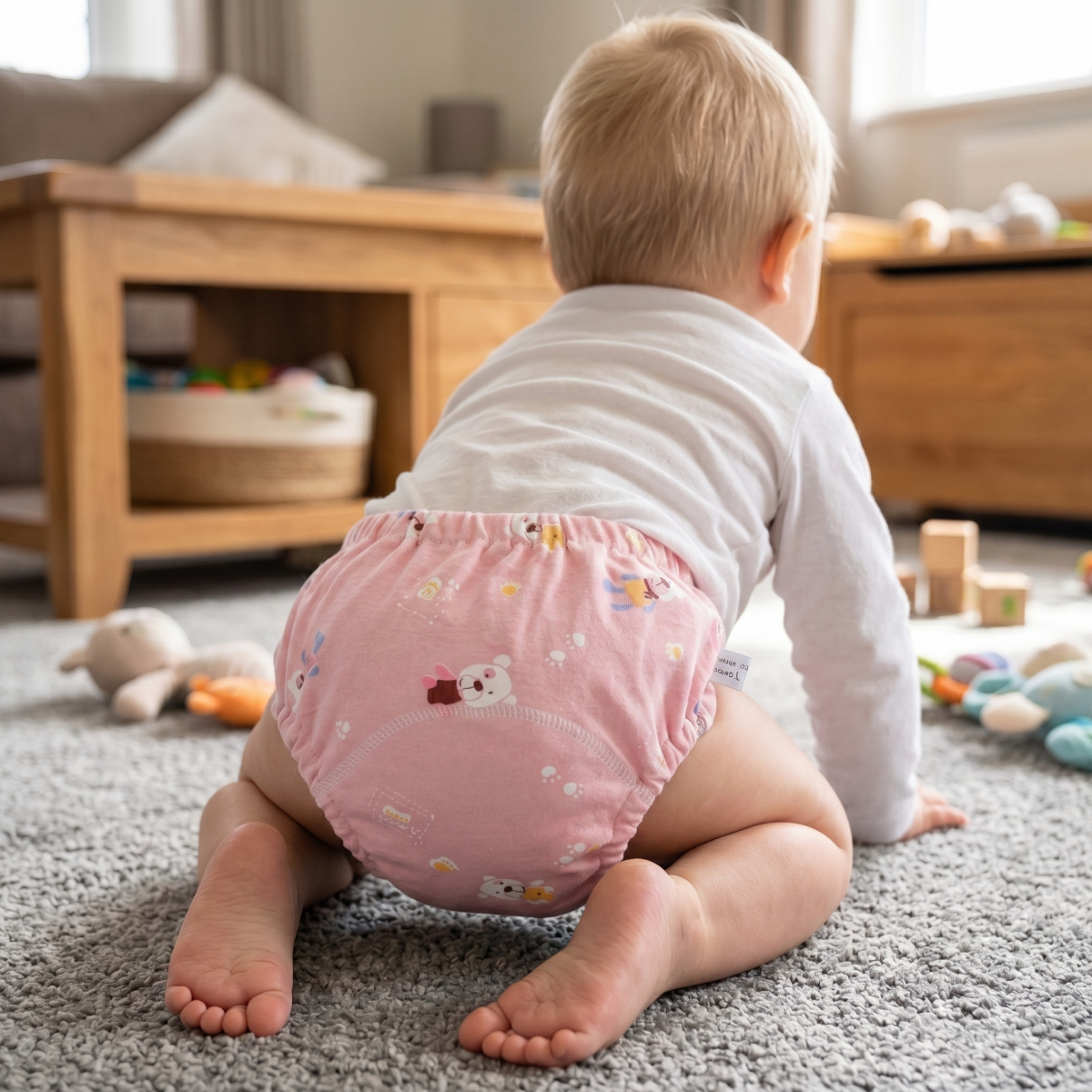 Twinky Comfysnuggs - Soft Potty Training Underwear - Pinky
