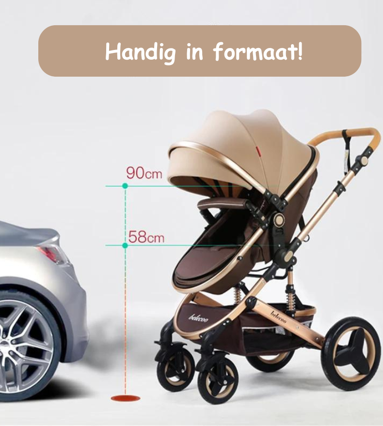 Twinky Ensemble Poussette Tout-en-1 - Noir