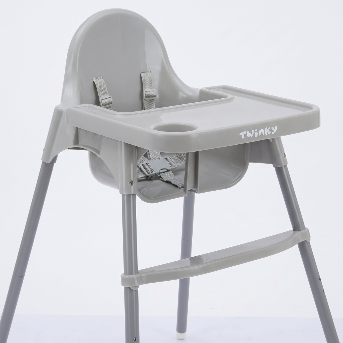 Twinky ECO High Chair - Grey Edition