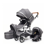 Twinky All-in-1 Kinderwagen  Set - Grijs