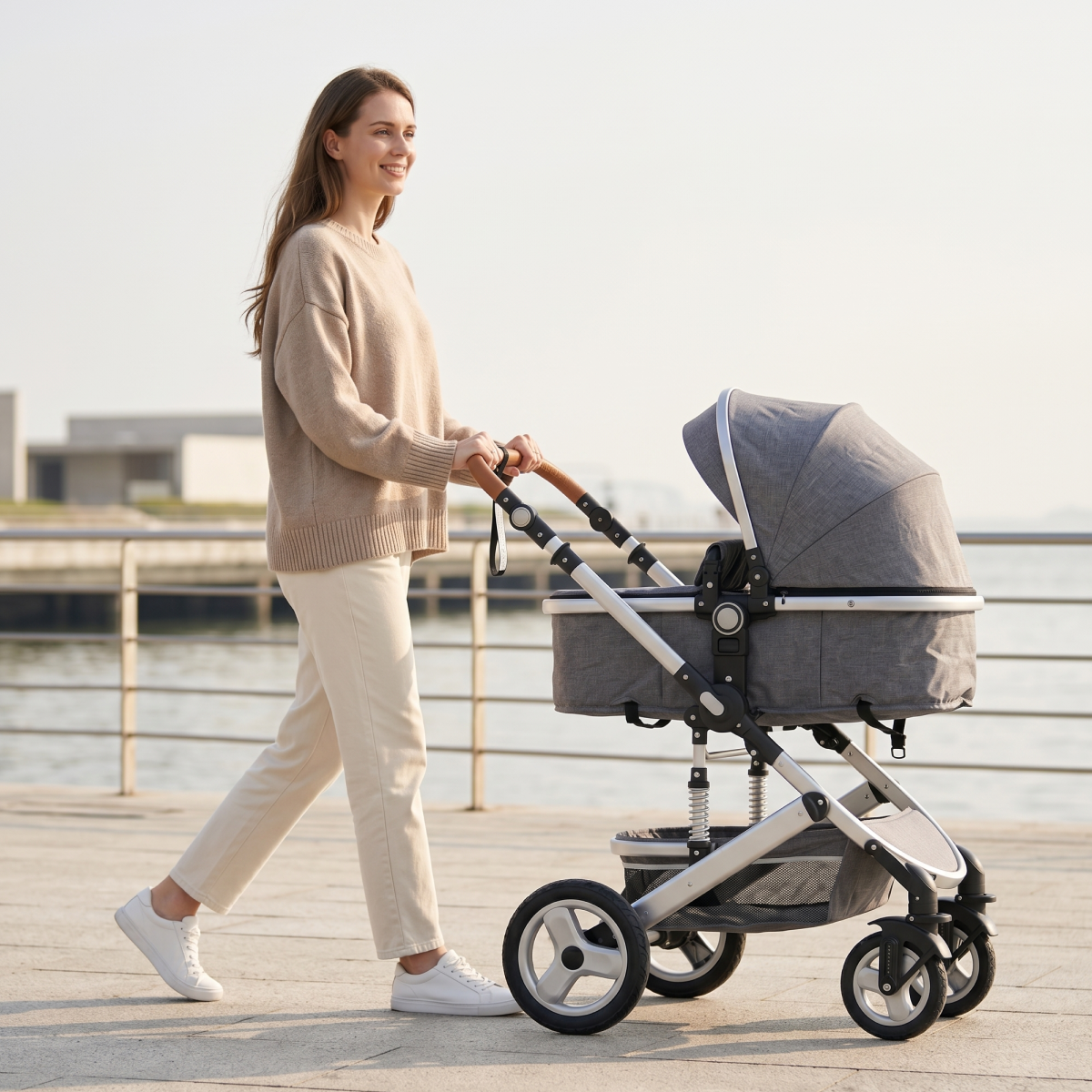 Twinky All-in-1 Stroller Set - Grey