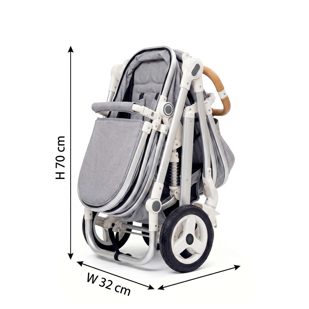 Twinky All-in-1 Stroller Set - Grey