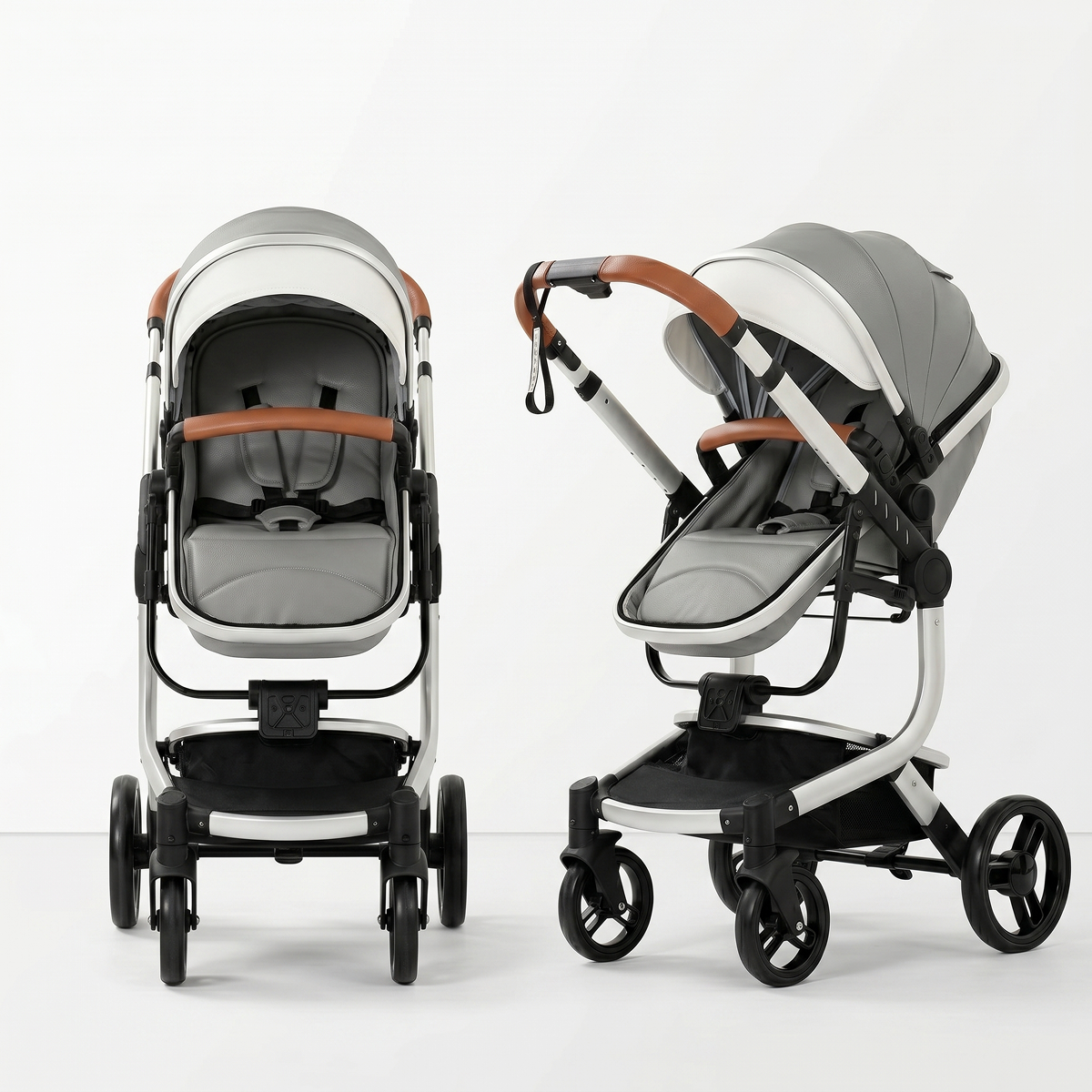 Twinky 4-in-1 Kinderwagen Luxury Set - Grijs