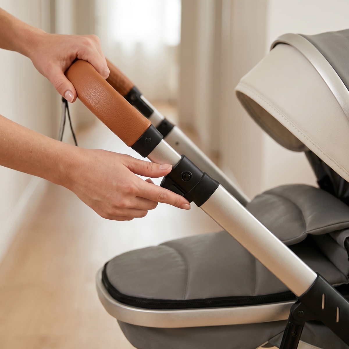 Twinky 4-in-1 Kinderwagen Luxury Set - Grijs