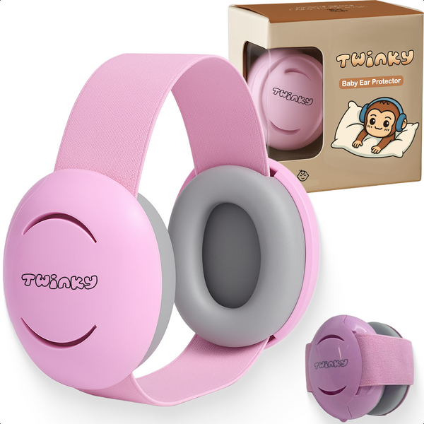 Twinky Baby Muffy's - Gehoorbescherming voor Baby en Peuter - Roze