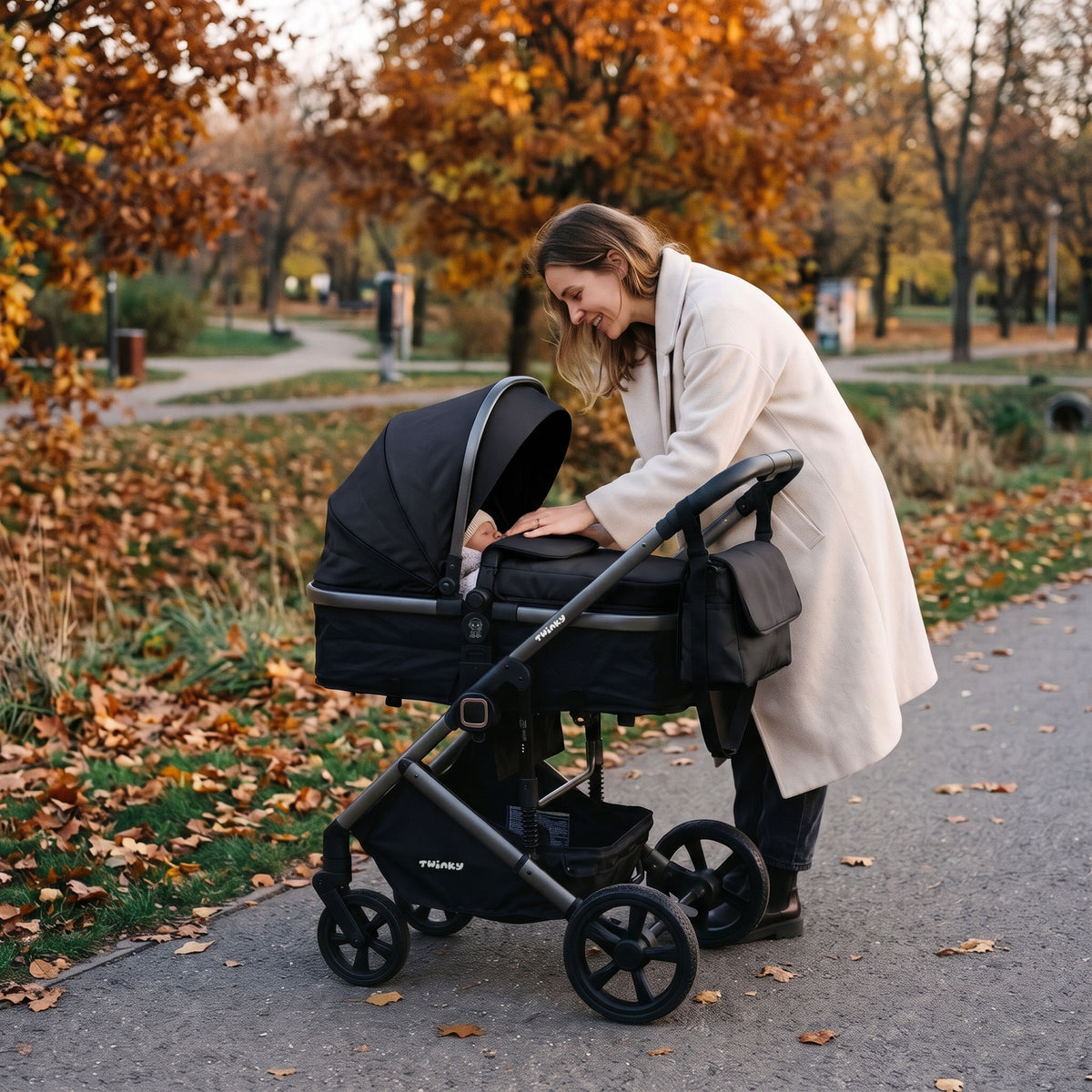Passeggino Twinky 4 in 1 - Nero